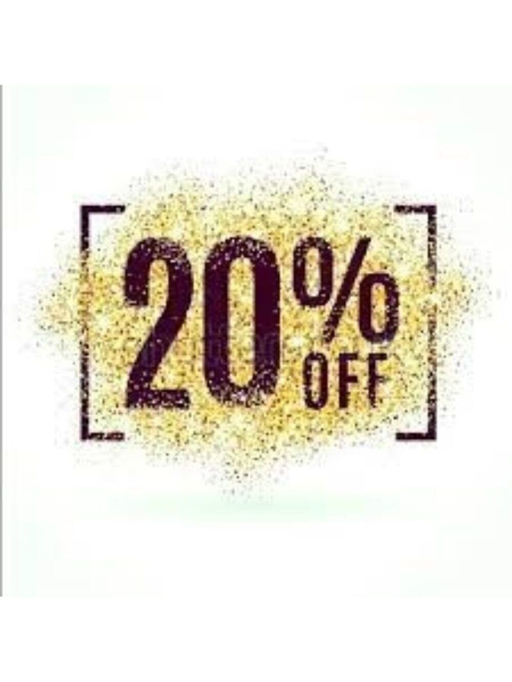 Receive an automatic 20% discount when you "like" an item!